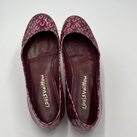 Louis Vuitton Stephen Sprouce Leopard Flats -  with COA - Picture 13 of 15